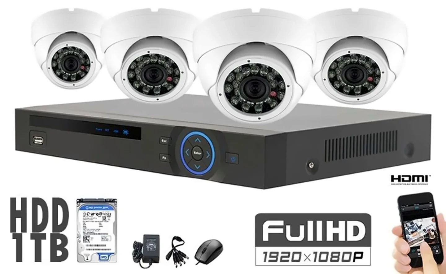 Hikvision IP komplet — videonadzor za manje objekte